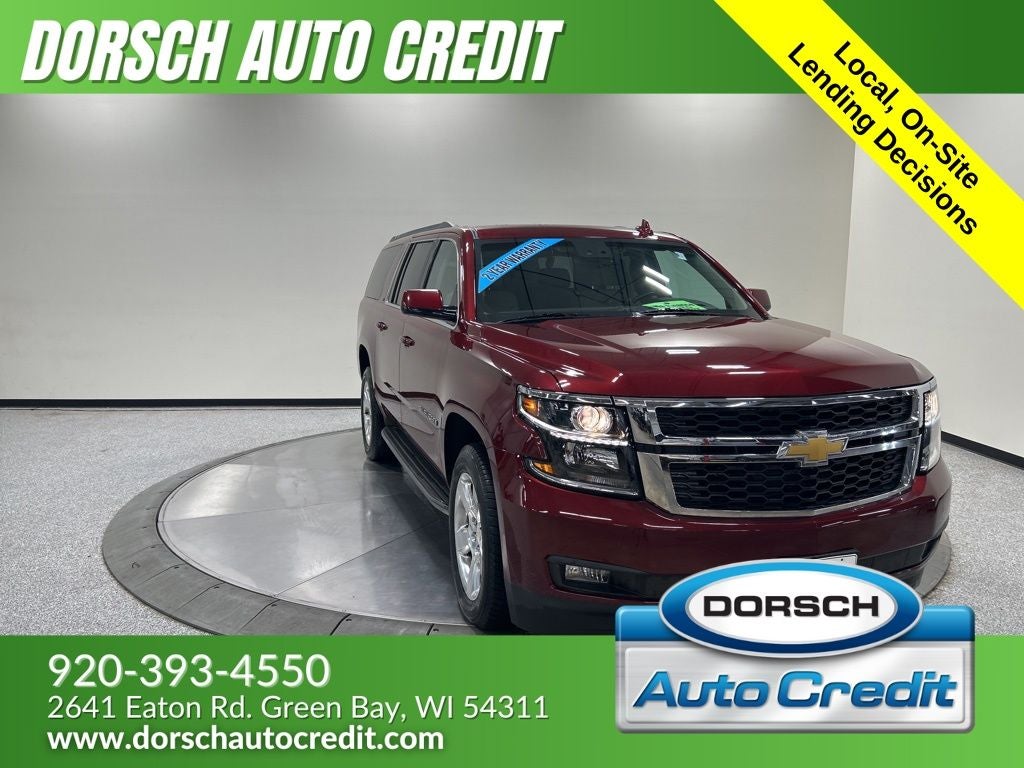 2016 Chevrolet Suburban — rear three-quarter view